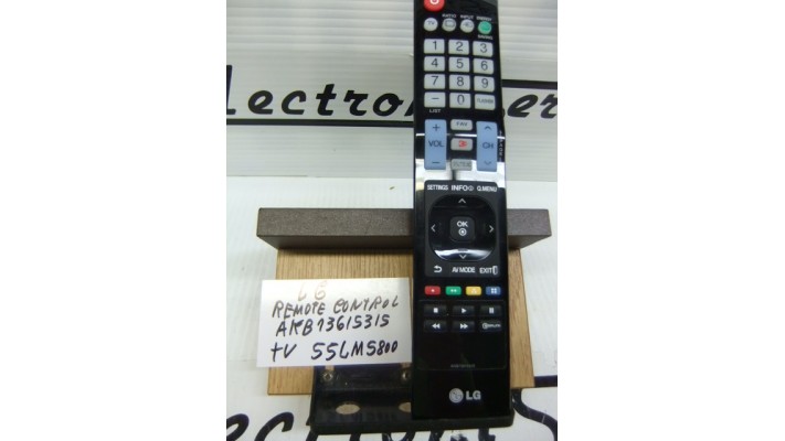 LG AKB73615315 remote control